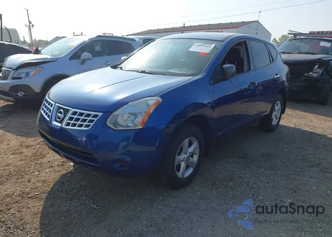 2010 Nissan Rogue S z USA, uszkodzony, nr VIN JN8AS5MV9AW122859
